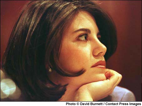 Monica Lewinsky photo by David Burnett / Contact Press Images